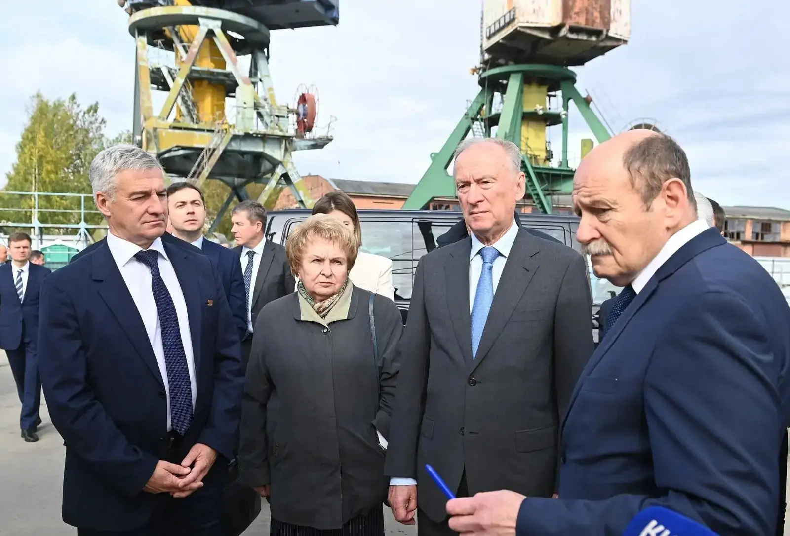 Николай Патрушев проверил ход строительства объектов второй очереди глубокой модернизации ОССЗ в Петрозаводске