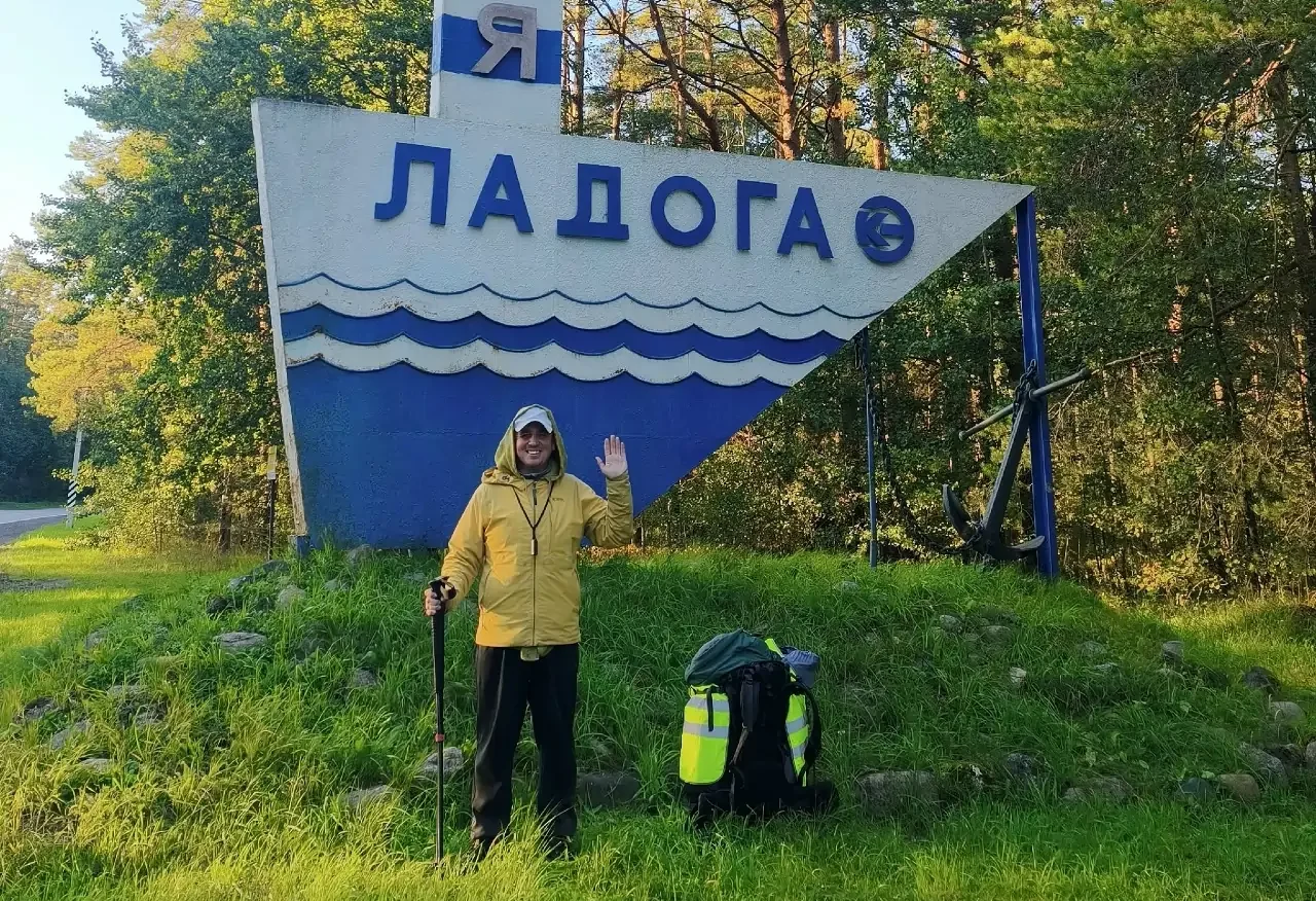 Редкий проводник: орлан-белохвост сопровождал путешественника вдоль берегов Ладоги