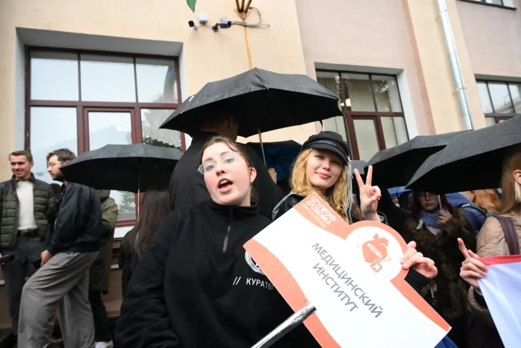 Студенты в ПетрГУ