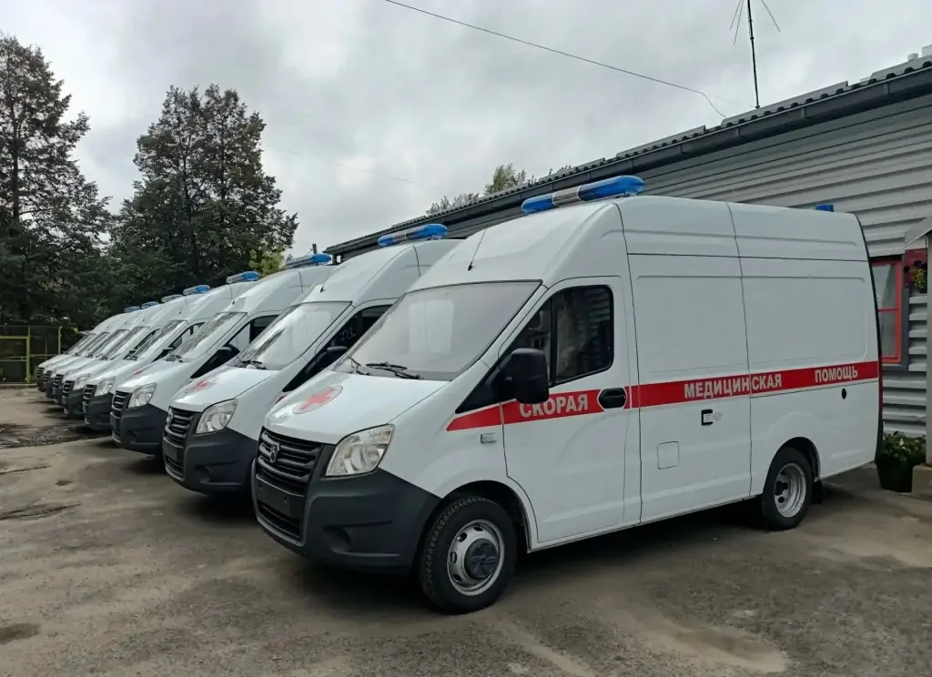 Девять новых автомобилей скорой помощи поступили в Карелию