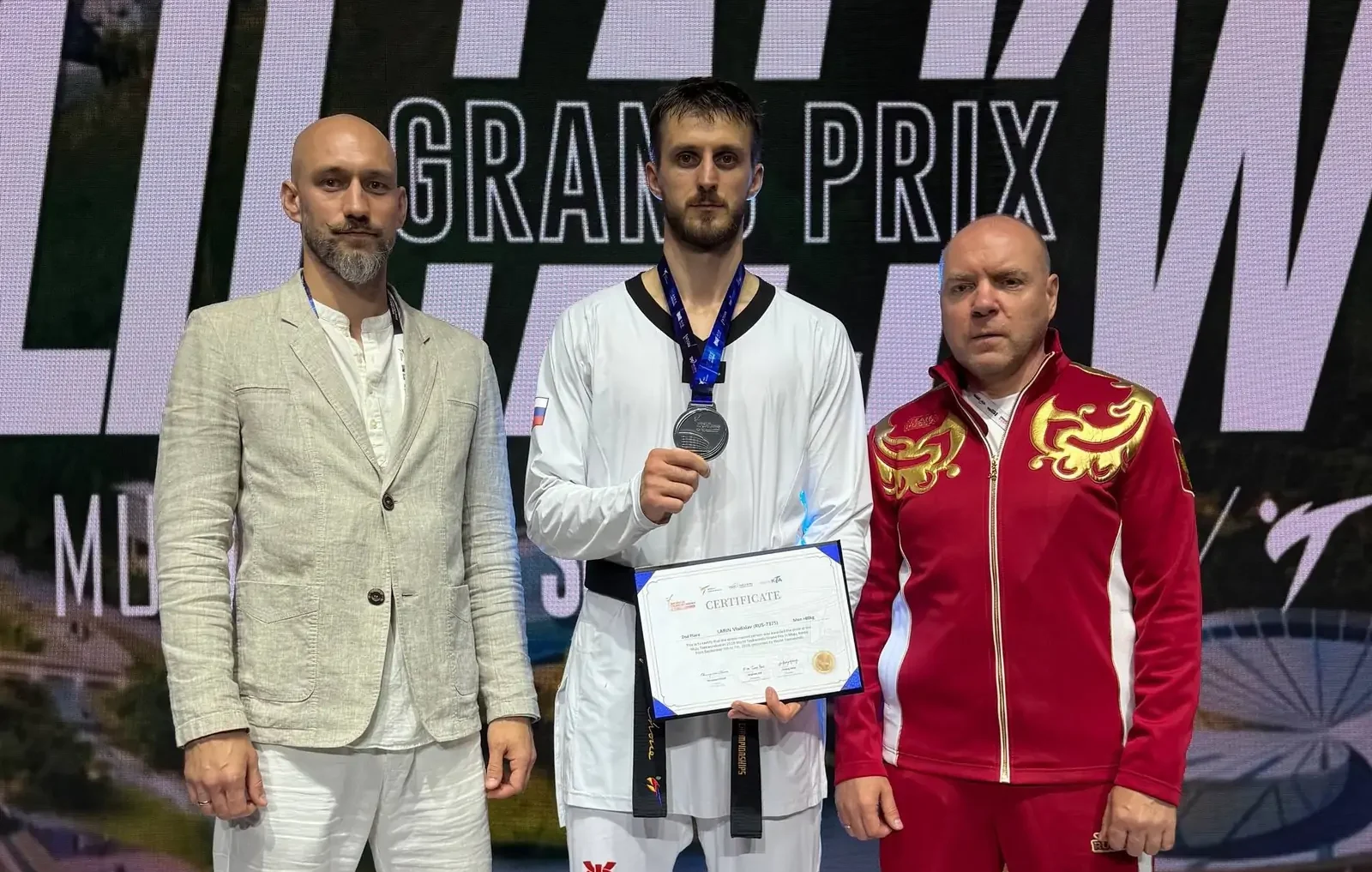 Владислав Ларин завоевал серебро в Южной Корее