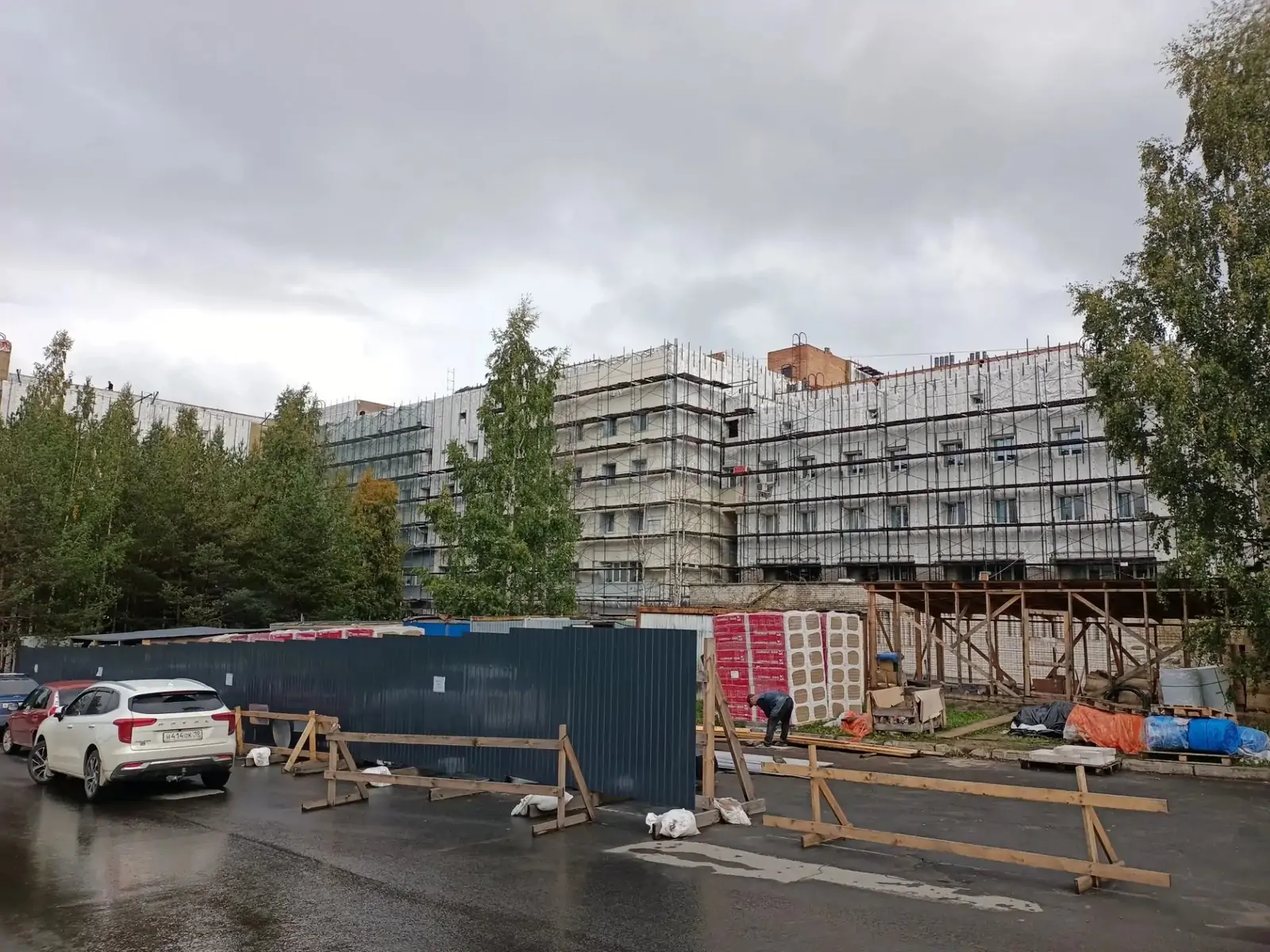 Новый этап ремонта медкомплекса на Лесном проспекте начали в Петрозаводске
