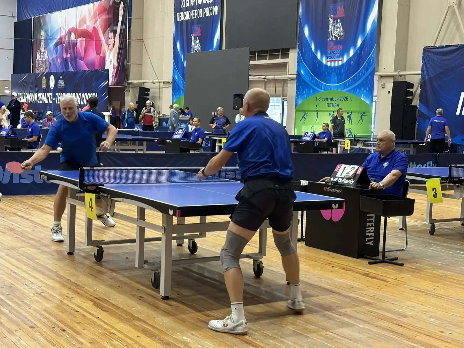 Спортсмены из Карелии на всероссийской Спартакиаде пенсионеров