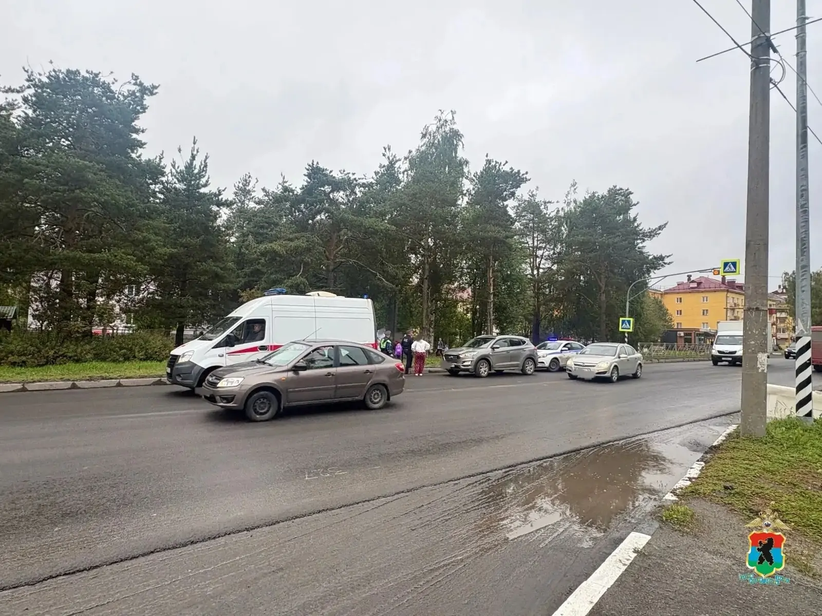 Пешехода сбили на переходе в Медвежьегорске