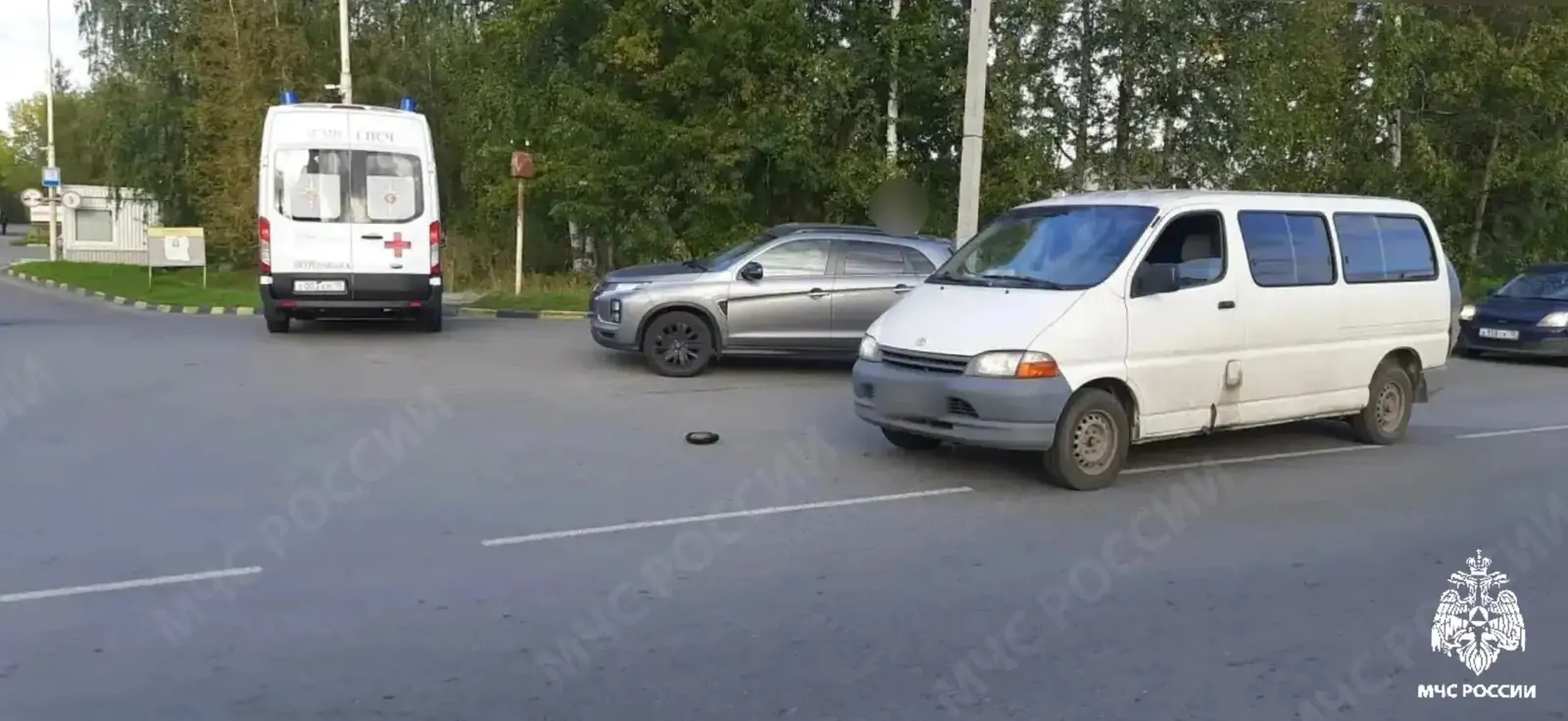 Человек пострадал в аварии на окраине Петрозаводска