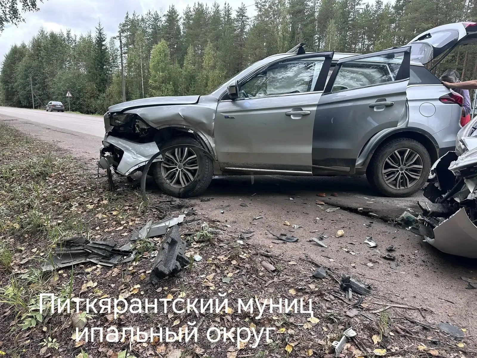 Младенец пострадал в столкновении двух автомобилей в Карелии