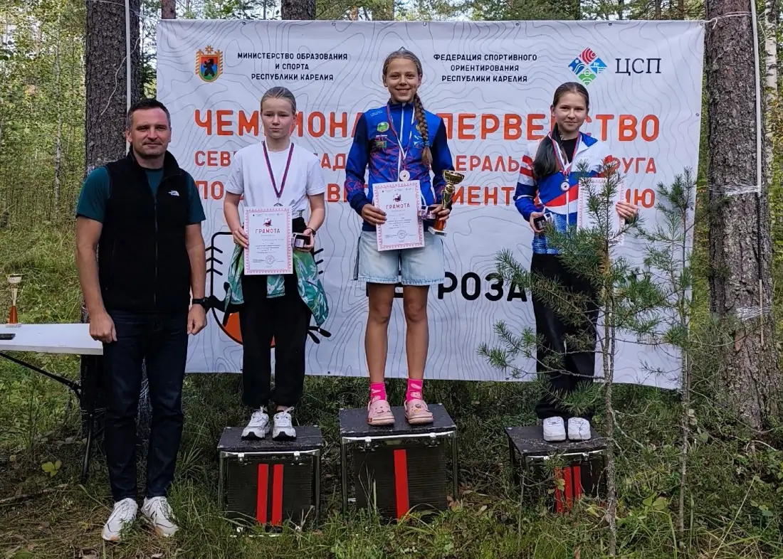 Карельские ориентировщики взяли медали на чемпионате Северо-Запада