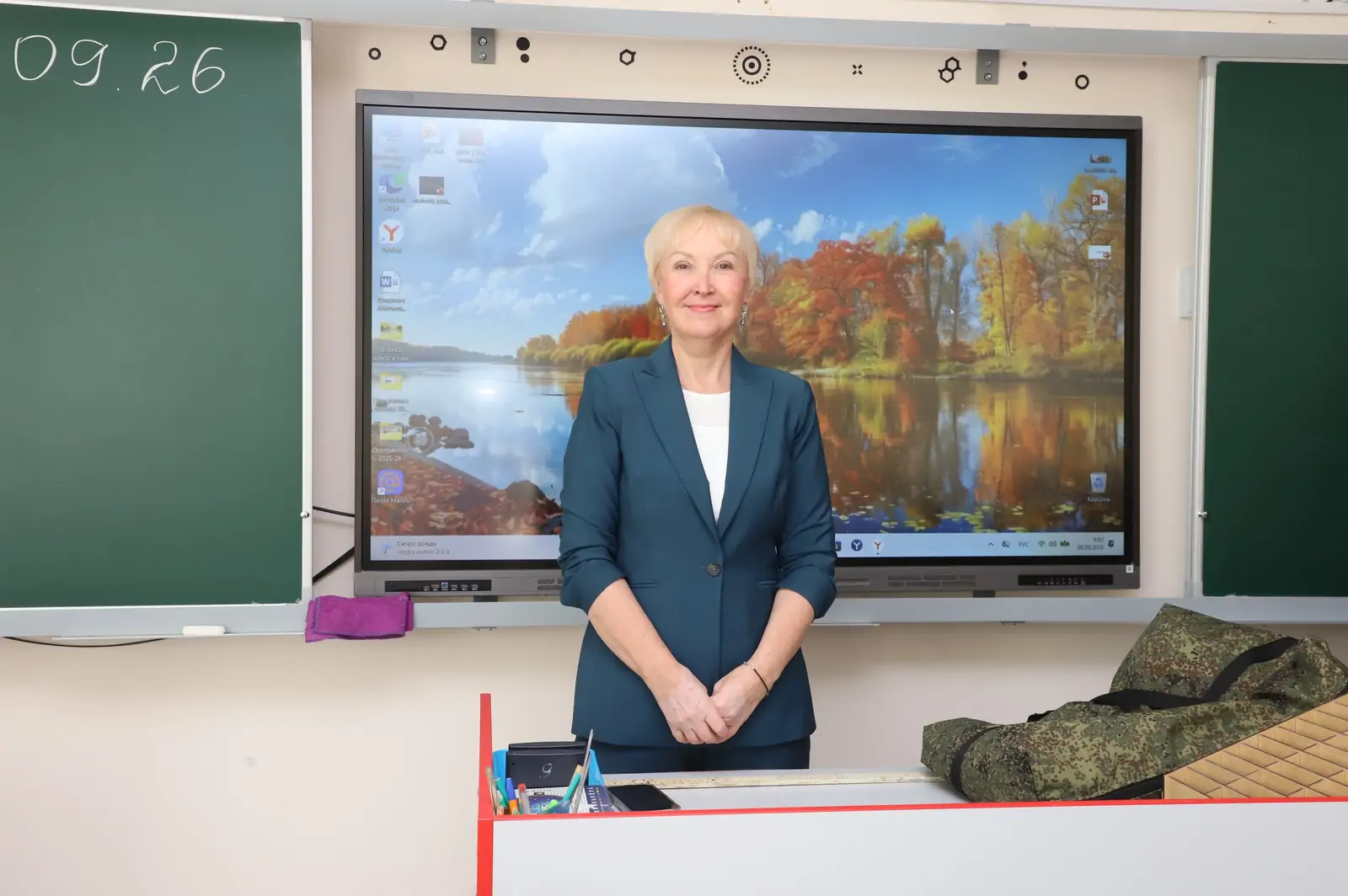 Ольга Шмаеник провела «Урок мужества» в школе поселка Шуя в Карелии