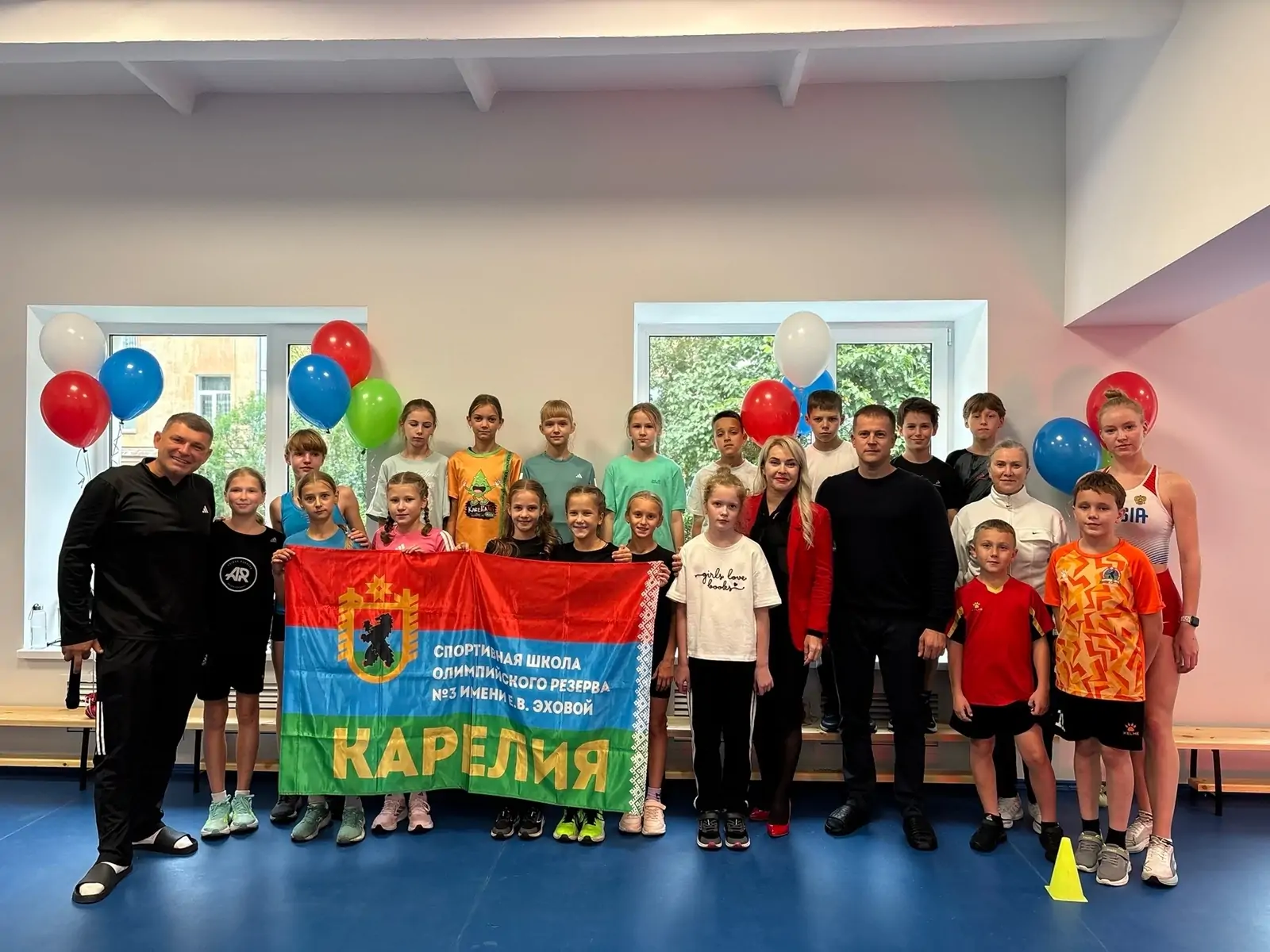 Новый спортивный зал открыли для спортшколы №3 в Петрозаводске