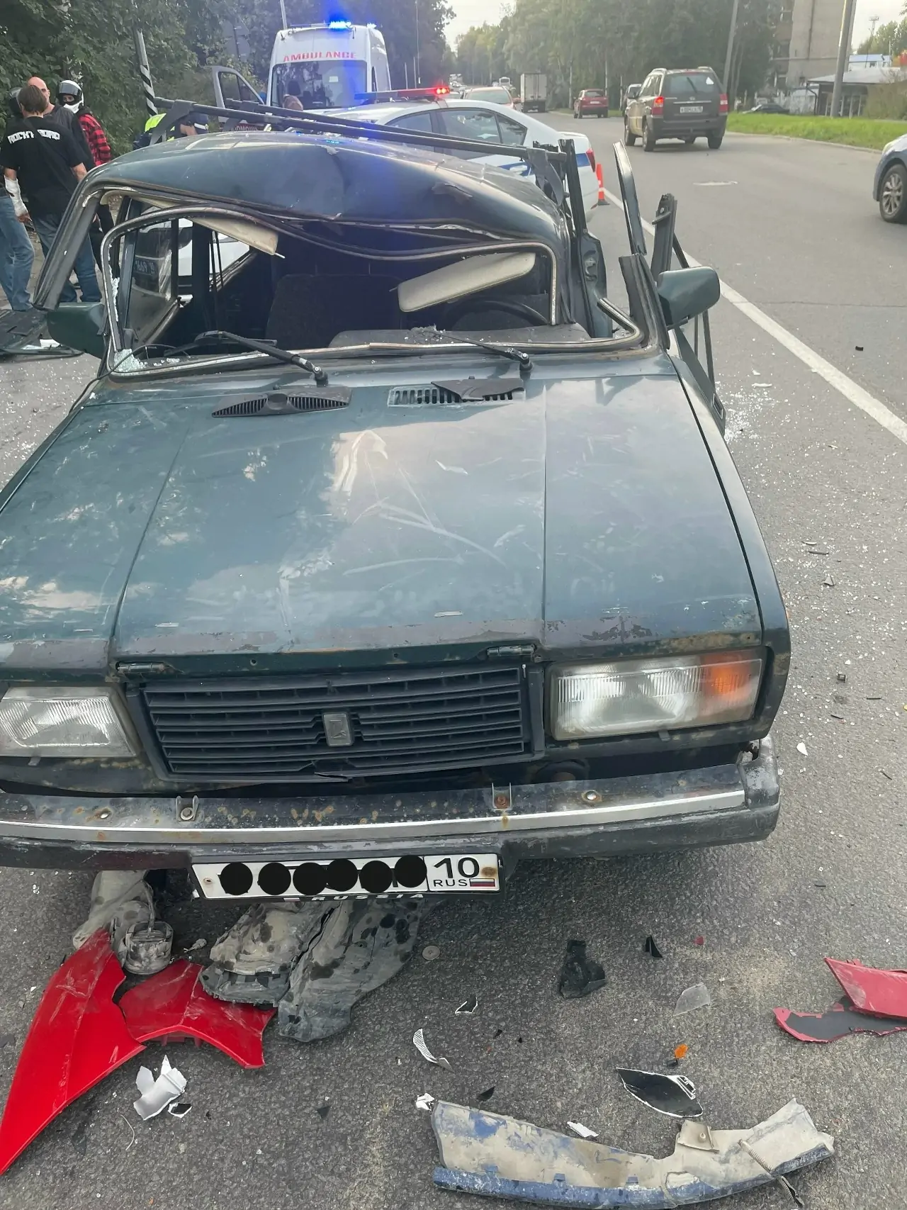 Авария на Ригачина в Петрозаводске