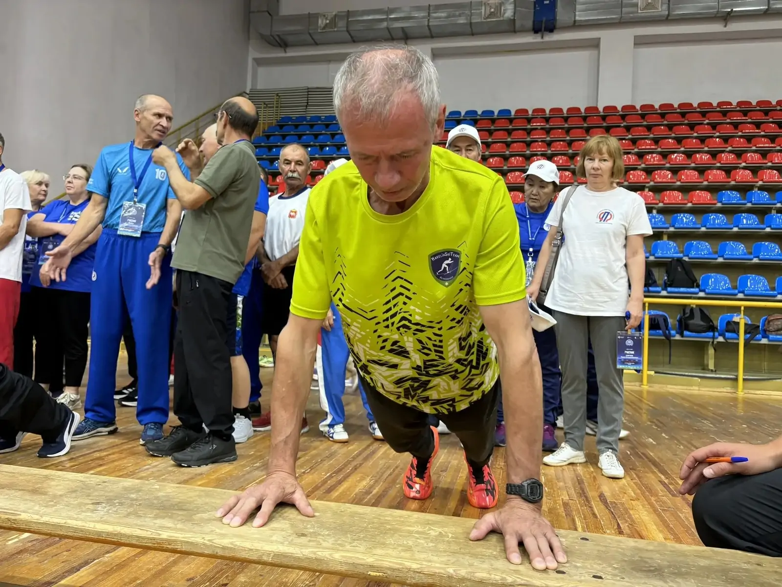 Спортсмены из Карелии на всероссийской Спартакиаде пенсионеров