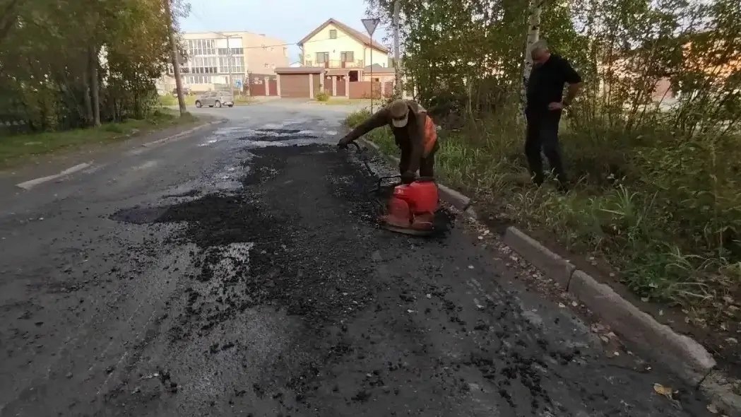 Ветеран СВО добился ремонта разбитой дороги в Петрозаводске