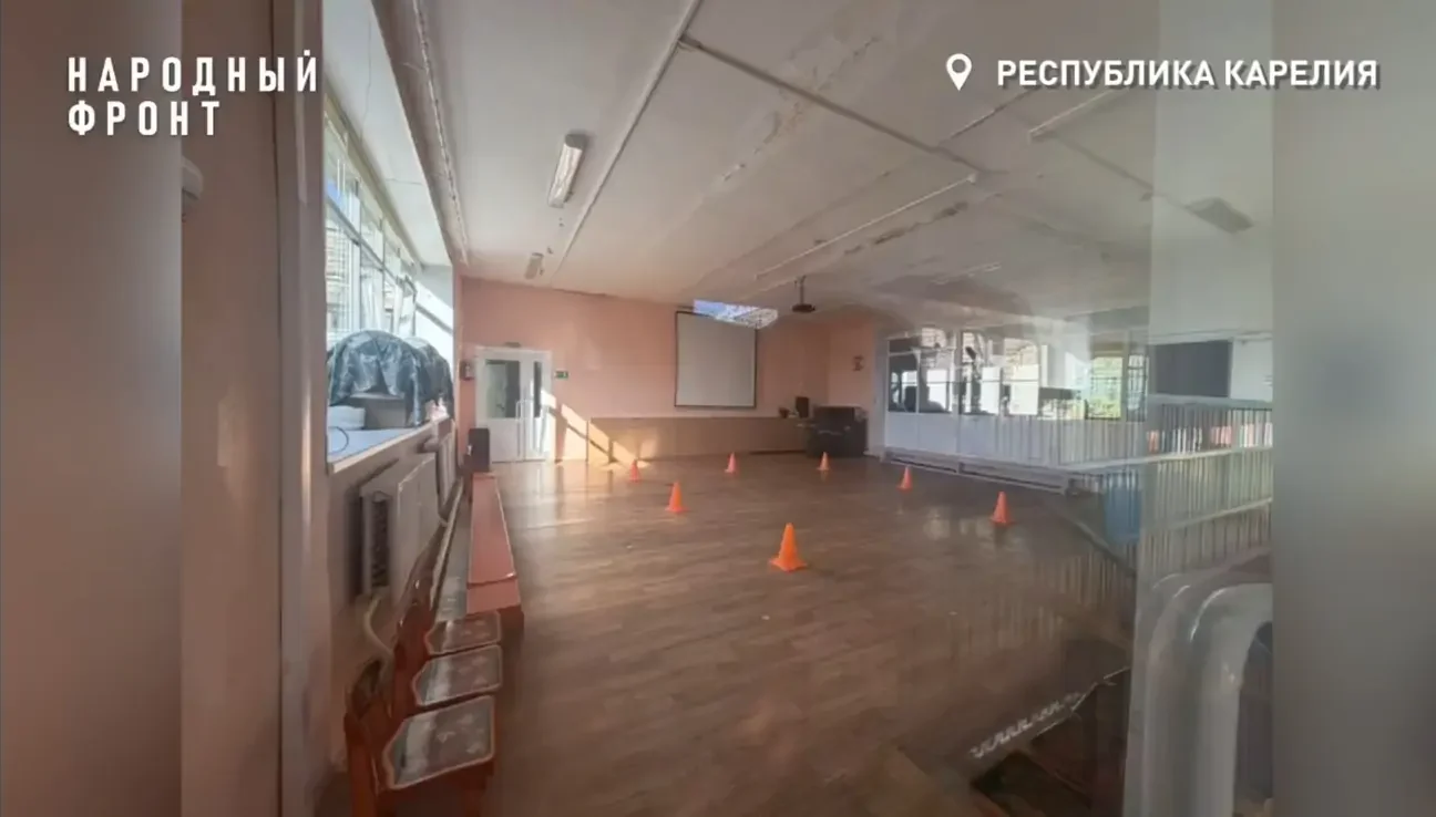 Протекла крыша, и нет медика уже два года в детском саду одного из районов Карелии