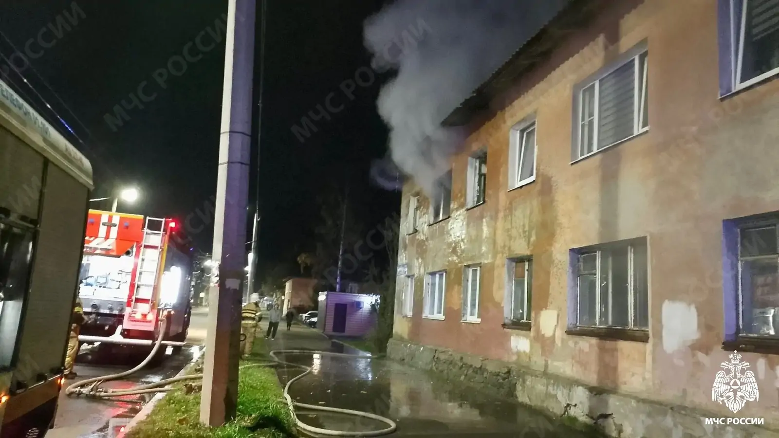 Квартира полыхала в жилом доме в расширенном центре Петрозаводска