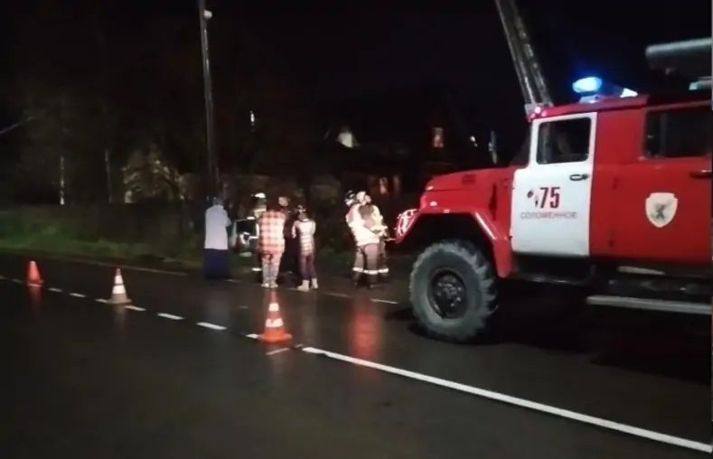 Авария в Прионежье ночью