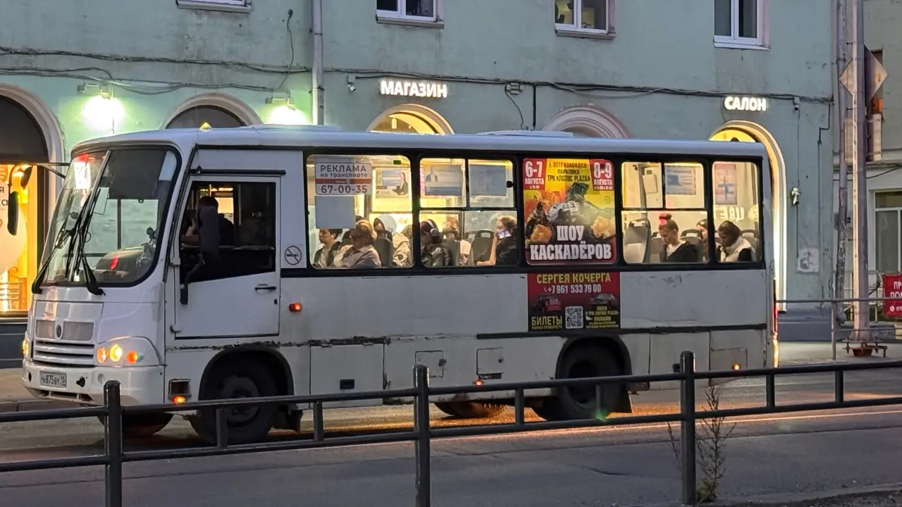 Неадекват в Петрозаводске шокировал девушку в маршрутке