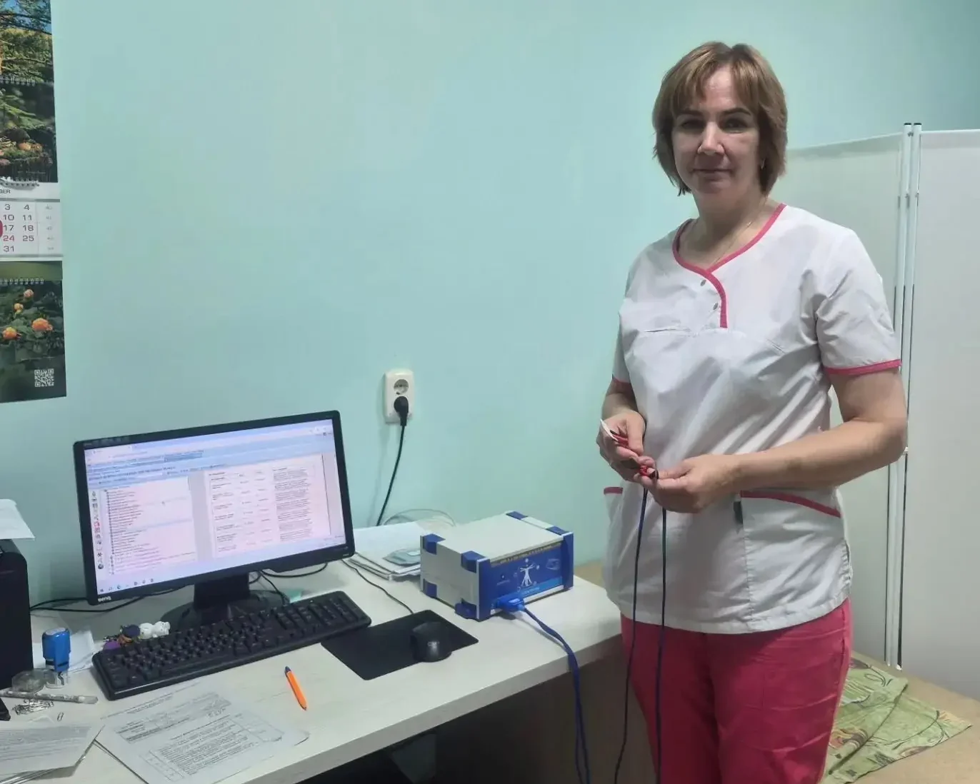Новый аппарат в больнице Медвежьегорска помогает оценить состав тела