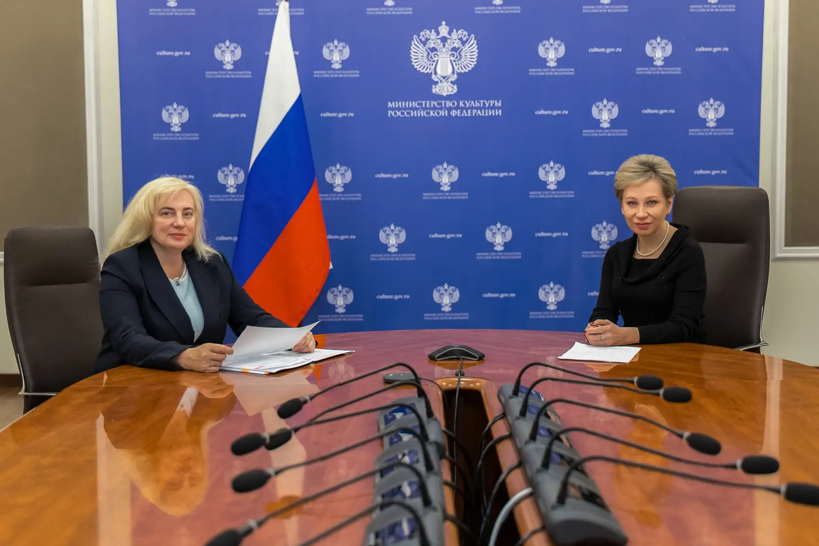Лариса Подсадник в Москве обсудила реконструкцию Нацмузея Карелии