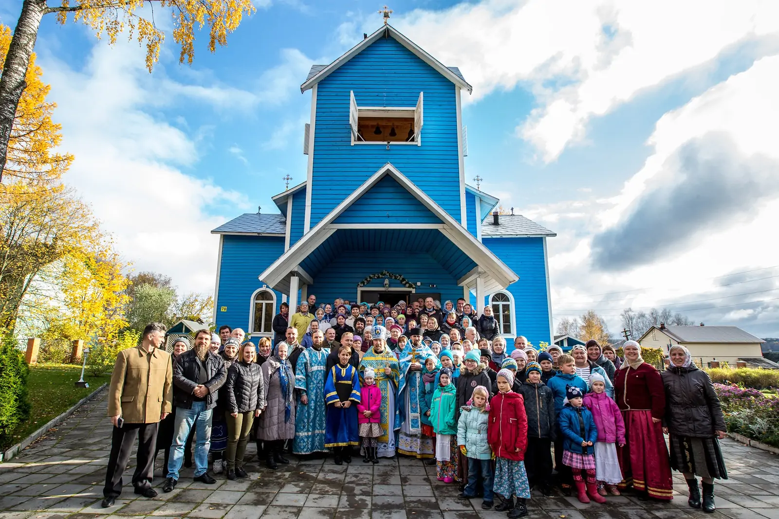 Праздник Покрова Пресвятой Богородицы в поселке Пряжа
