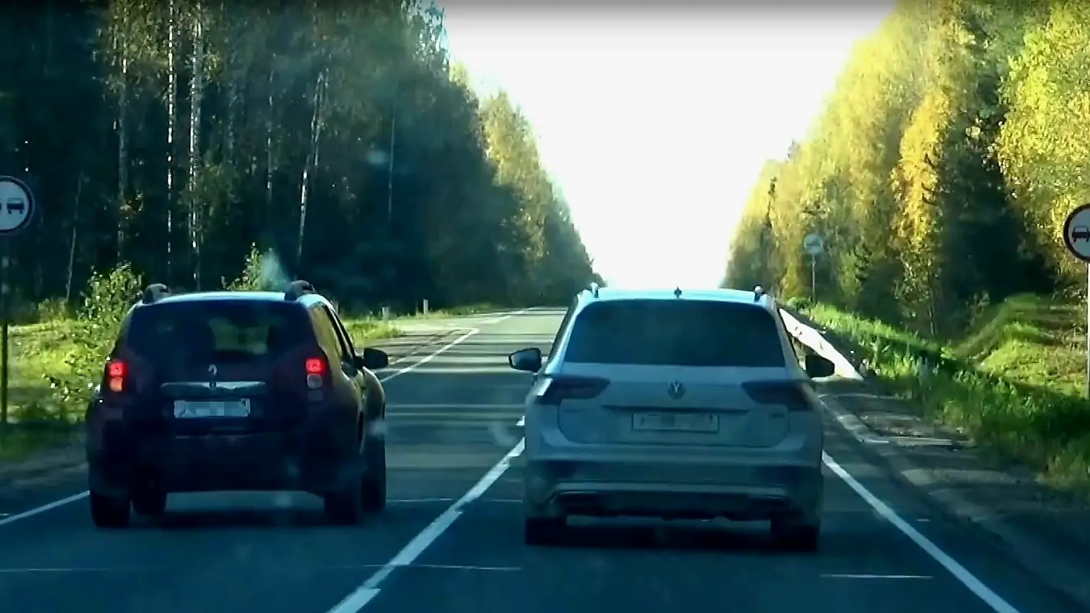 «Летчик» на Renault попался скрытому патрулю в Карелии