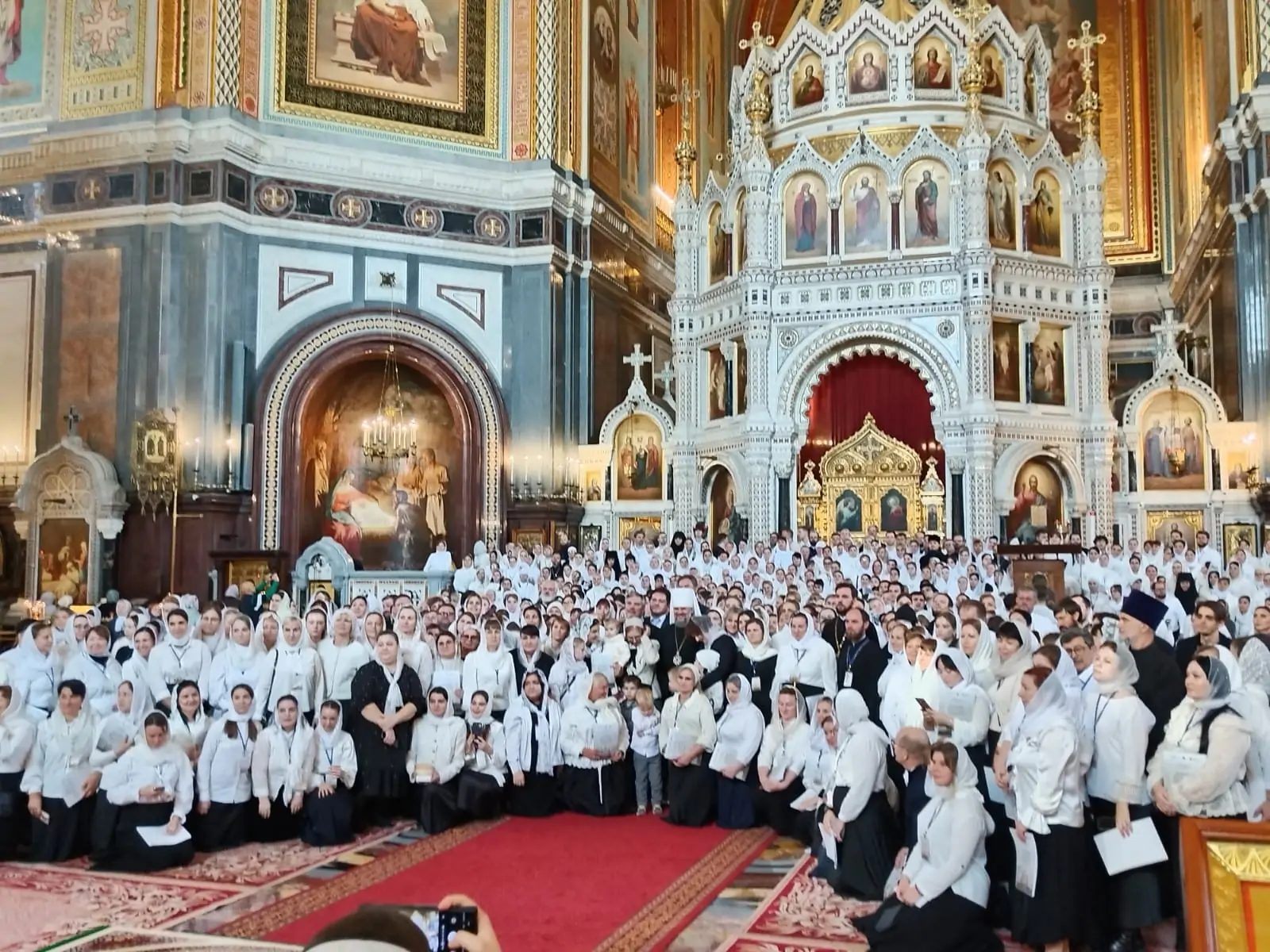 Представители собора Петрозаводска приняли участие в съезде церковных певчих в Москве