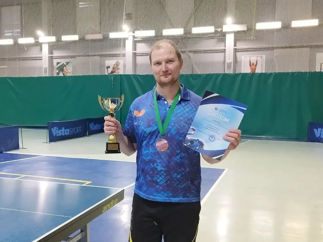 Теннисист из Костомукши завоевал бронзу чемпионата России