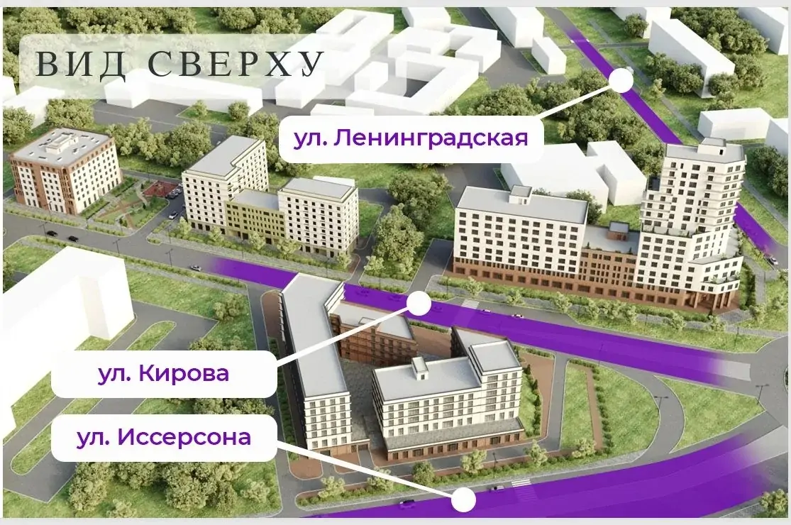 План Петрозаводска