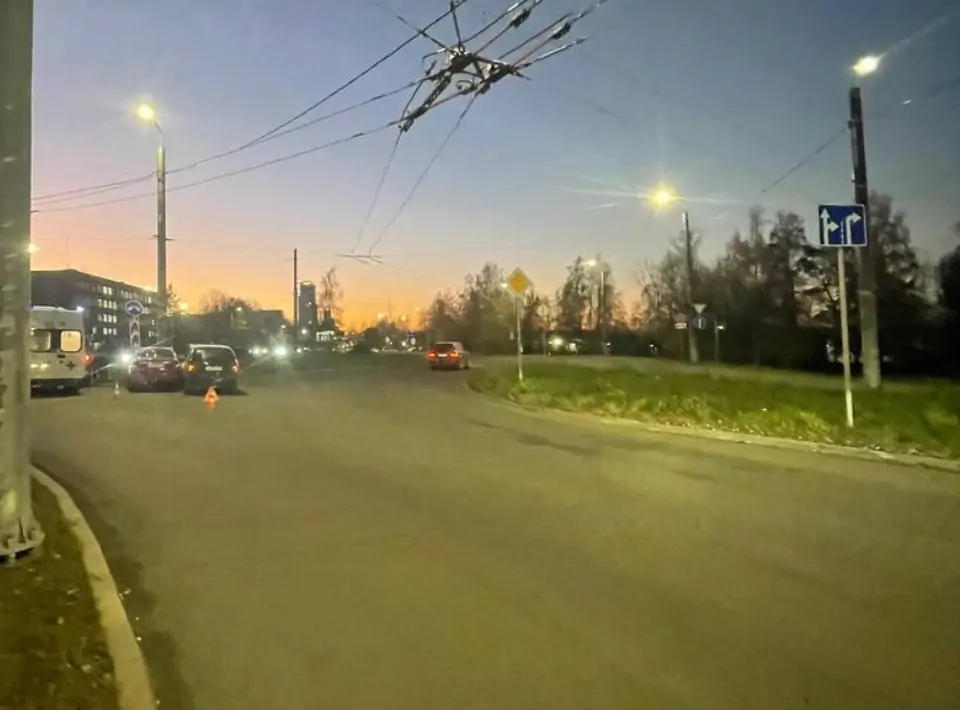 Авария на Ленинградском кольце в Петрозаводске