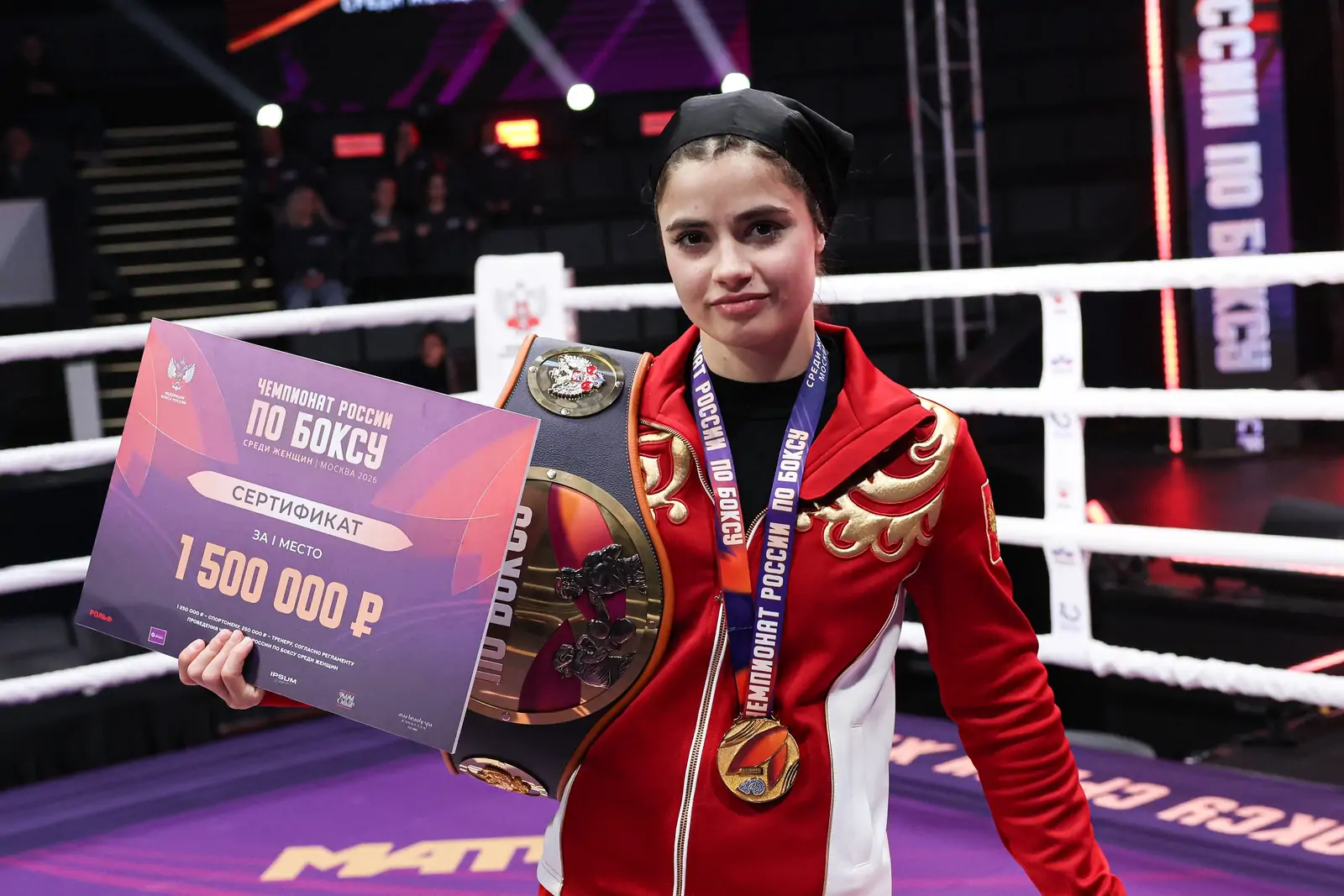 Карельская спортсменка Рукет Куштова стала двукратной чемпионкой России по боксу