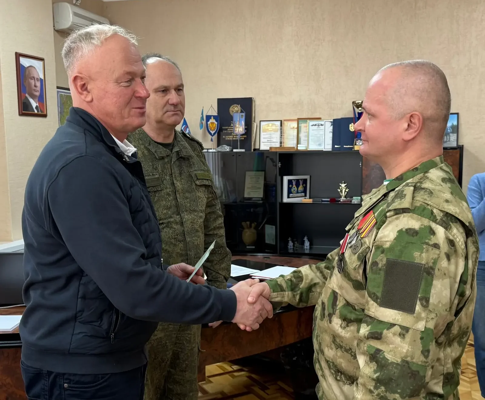 Житель Сортавальского округа удостоен ордена Мужества