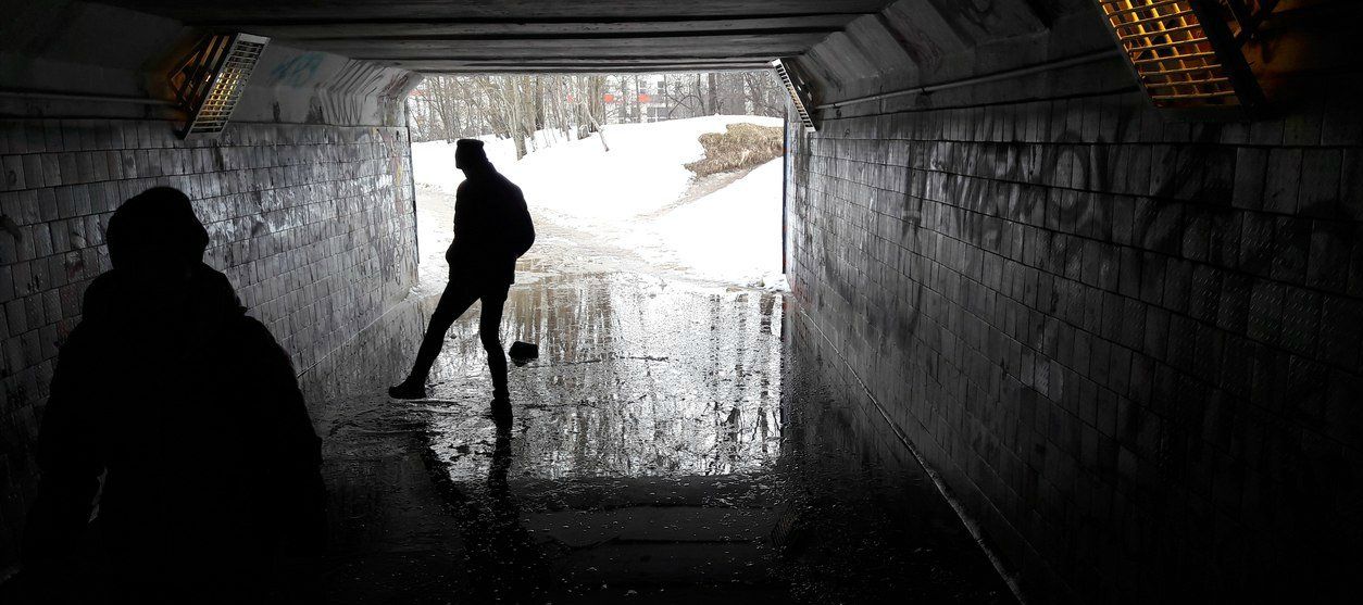 «Чистый экстрим»: в Петрозаводске  «утопает» подземный переход