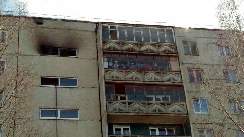 Стали известны подробности пожара в девятиэтажке Петрозаводска