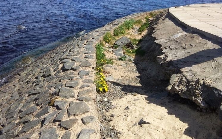 На набережной Петрозаводска закончен ремонт. Стала известна стоимость работ для города