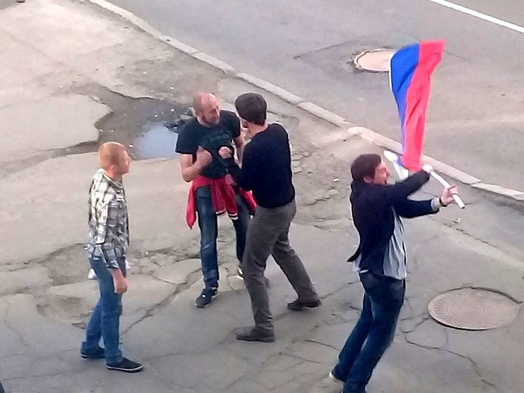 Петрозаводск празднует победу сборной России по футболу