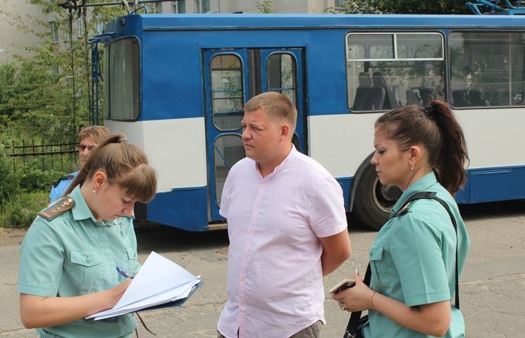 Судебные приставы арестовали пять троллейбусов Петрозаводска