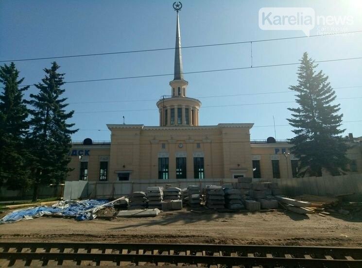Высокую платформу на вокзале Петрозаводска откроют уже в сентябре