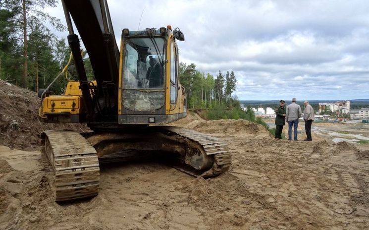 В Петрозаводске приостановлена добыча песка около сибиреязвенного скотомогильника