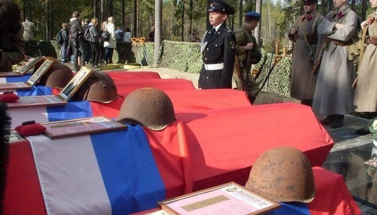 На Кургане Славы со всеми почестями захоронят воинов, погибших при обороне Петрозаводска