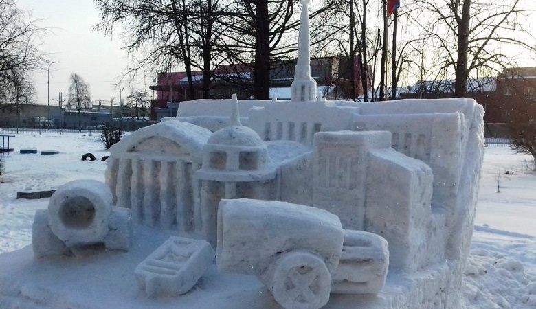 В Петрозаводске выберут лучшую детскую снежную и ледовую скульптуру
