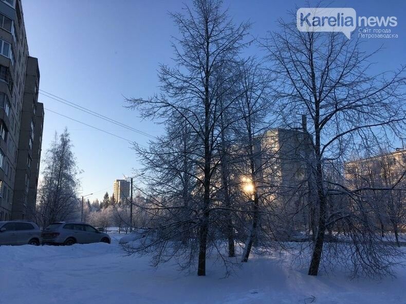 5 февраля в некоторых районах Карелии похолодает  до – 19.