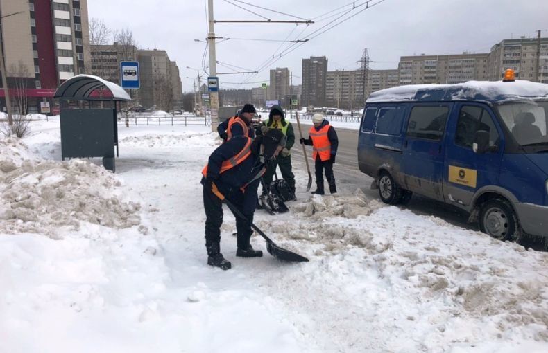 Очистка улиц  от снега продолжится в ночь на 7 февраля