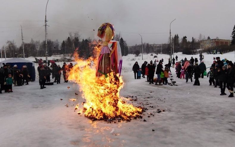 Чучела «Оптимизации» в Питкяранте на Масленицу так и не сожгли