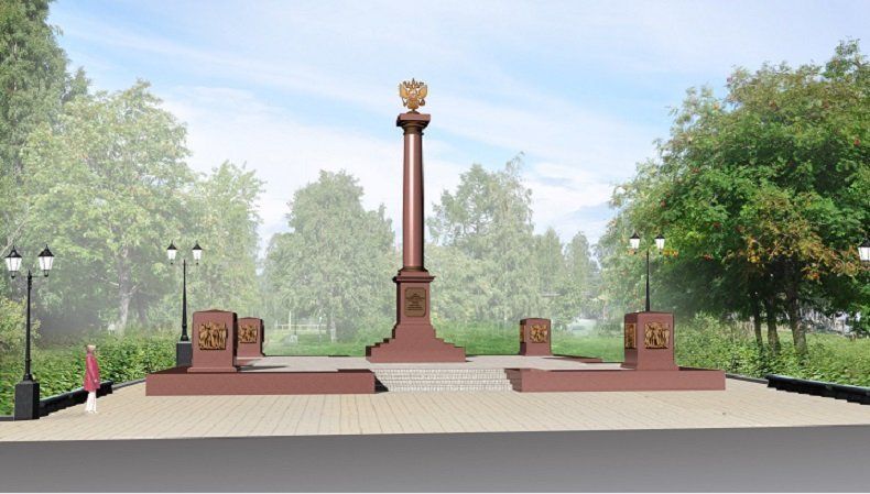 Названо окончательное место установки стелы «Город воинской славы» в Петрозаводске