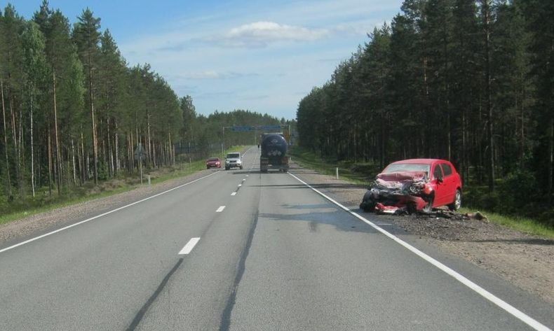 80-летний гражданин Германии устроил ДТП в Карелии