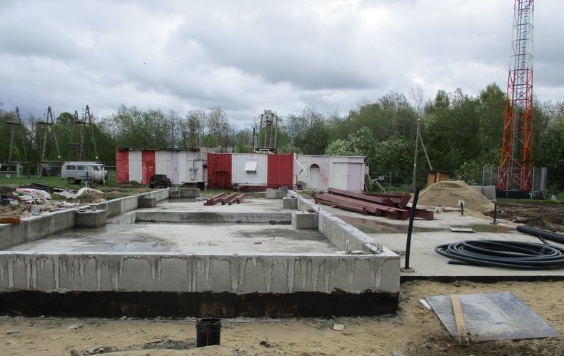 В аэропорту «Петрозаводск» прокладывают инженерные сети для будущего здания аэровокзала
