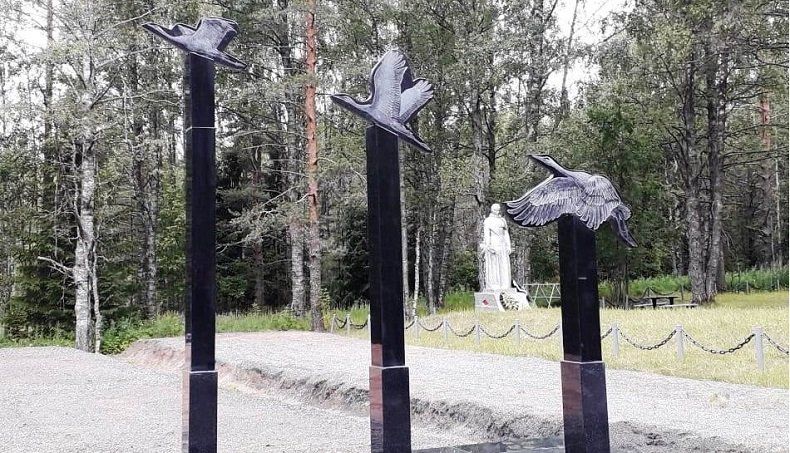 В Питкярантском районе Карелии открыли памятник героям войны