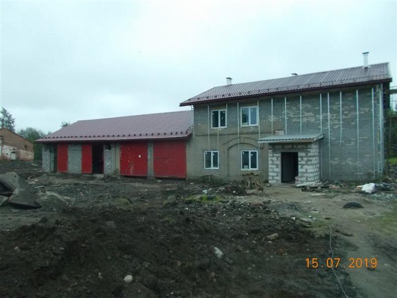 В Беломорске реконструируют пожарное депо