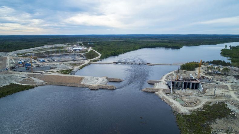 30 июля на стройплощадке Белопорожских ГЭС перекроют реку Кемь