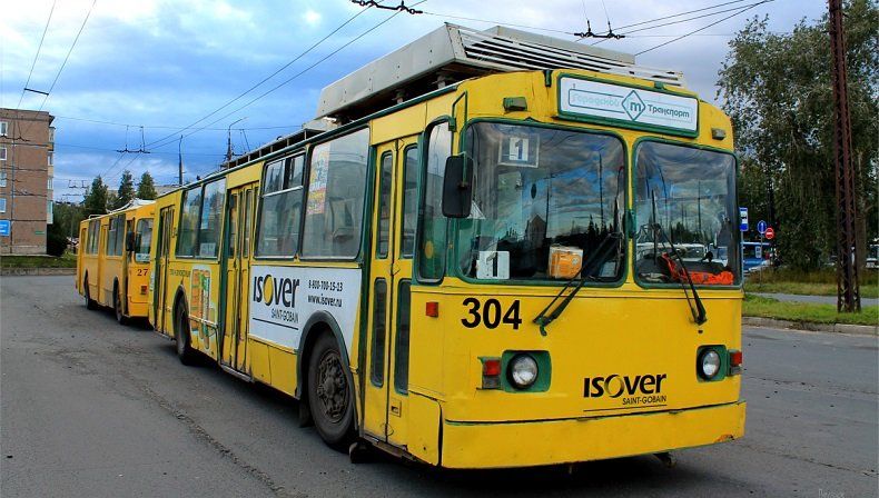 Троллейбусы в Петрозаводске один день будут бесплатно возить пассажиров старше 60