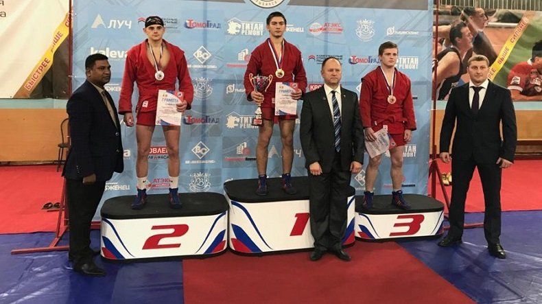 Самбист из Петрозаводска завоевал «золото» на всероссийском турнире